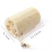 ZOMTOP Natural Loofah Exfoliating Bath Sponge - 3 Pack of 4, Eco-Friendly Scrubber for Skin Exfoliation - Buy Online on GoSupps.com