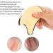 Verdant Touch Brass Gua Sha Tool - Body Scraping Board for Massage & Pain Relief | 11.9x6.1 cm | Acupoint Fascia Care - Buy Online on GoSupps.com