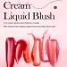 Long Lasting Liquid Blush Stick - Coral Shade | Creamy Soft Cheek Blusher | Multi-purpose Makeup | Natural Smooth Pigmented Formula - Buy Online on GoSupps.com