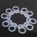 Tiuimk Transparent Silicone Pacifier Ring | Prevents Pacifier from Falling | Safe & Stylish Design for Babies - Buy Online on GoSupps.com