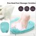 AMELLY Shower Foot Scrubber - Non Slip Silicone Pad for Exfoliating & Cleansing Feet - Buy Online on GoSupps.com