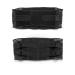 Lumbar Support Brace Adjustable Waist Decompression Belt Breathable Back Brace for Lower Back Pain Relief Women Men Double Pull Back Support Belt(M) M Black