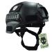 ATAIRSOFT Tactical Airsoft Paintball MICH 2000 Helmet with Side Rail & NVG Mount BK