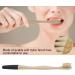 Eco-Friendly Bamboo Toothbrush | Soft Bristle Sustainable Oral Care for Adults | Khaki Color - Buy Online on GoSupps.com