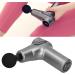 Mini Muscle Massager - Adjustable Vibration Deep Tissue Electric Massager for Fitness & Relaxation (Gray) - International Shipping Available - Buy Online on GoSupps.com