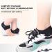 Yiida Moisturizing Gel Socks for Cracked Heels - Toe-Free Spa Socks for Pain Relief in Plantar Fasciitis & Heel Spurs - Buy Online on GoSupps.com