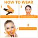 Facelift Slimming Belt for Women Double Chin Reducer V Line Cheek Lift Thin Mask Strap Anti Wrinkle Bandage (Orange) - Buy Online on GoSupps.com