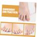GLEAVI Forefoot Pads - 6 Pairs Silicone Protectors for Bunion & Corn Relief | Finger Sleeve Spacers | Comfortable Foot Care - Buy Online on GoSupps.com