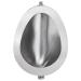 Wall-Mounted Urinals Stainless Steel Urinals with Automatic Flushing System Vertical Stainless Steel Induction Flushing Urinals Household Men's Urinals in Toilets and Bathrooms ground drainage