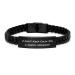Funny Dental Hygienist Gifts for Friends Christmas Unique Gifts from Coworkers - I Can't Keep Calm I'm A Dental Hygienist Interlaced Leather Bracelet Dental Hygienist Men Women