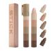 Face Highlighter | Nose Contouring Cream Long-Lasting Cosmetics for School Travel Parties Dates Holidays Carnival