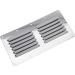 YaeMarine Stainless Steel 2-Pack 4-1/2" x 9" Stamped Louvered Vent Rectangular Boat Marine Yacht Vent Cover Hardware Fitting - Buy Online on GoSupps.com