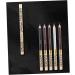 VINTORKY 2pcs Makeup Eyebrow Pencils Grey Brown Mascara White Eyeshadow Eyebrow Pencil Dark Brown Uk Wooden 1 count (Pack of 1) Brown - Buy Online on GoSupps.com