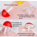 Buy AKOAK 5 Pcs Heart-Shaped 5ml Empty Lip Gloss Bottles - Reusable DIY Makeup Container for Girls - Buy Online on GoSupps.com