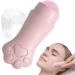 Jade Face Roller Puffiness Reducing Roller Facial Roller Skincare Roller Cat Claw Facial Skin Massager Roller Jade Stone Skin Care Tool Relaxing Jade Roller for Skin Pink - Buy Online on GoSupps.com