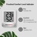 Buy ThermoPro TP49W-3 Digital Mini Thermo-Hygrometer - Accurate Indoor Temperature & Humidity Monitor with Smiley Indicator | International Shipping Available - Buy Online on GoSupps.com