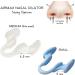 AIRMAX Nasal Dilator - Natural Comfortable Breathing Aid for Maximum Airflow, Reduced Nasal Congestion (Small - Blue) - Buy Online on GoSupps.com