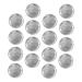 Sosoport 30pcs Mason Jar Lids Electric Wok Wide Mouth Jar Lids Tin Discs for Mason Jar Screw Caps Reusable Storage Covers Reusable Canning Lids Strainer Lid Jam Sugar Bowl Ordinary Tinplate Silver 8.6X8.6X0.2CM