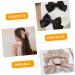 FOMIYES 4 Pairs Bow Hairpin Baby Hair Clips Hair Pin Bowknot Hair Bows Bow Hair Clip Ribbon Bowknot Accessories Hair Jewels for Women Girls Hairpin Woman Fabric Big Hairpin Wedding - Buy Online on GoSupps.com