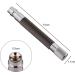 Coniya Stainless Steel Razor Grip for Double Edge Razors - Mustache Removal Tool & Accessories - Buy Online on GoSupps.com