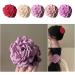 xbiez Sweet Girls High Ponytail Hair Claw Lovely Female Peony Flower Shape Hair Claw Small-Fresh Summer Hair Clip for Girls Gentle apricot - Buy Online on GoSupps.com
