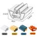 A&H Zhier 2 Pack Plastic Toothpaste Squeezer - Blue Square Tube Squeezer for Efficient Toothpaste Dispensing | Manual Toothpaste Saver and Stand-Up Holder - Buy Online on GoSupps.com