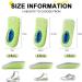 Height Increase Insoles - Air Cushion Heel Pads & Arch Support Inserts for Men & Women | Orthopedic Shock Absorption Heel Lifts (1.5/2.5/3.5cm - Buy Online on GoSupps.com