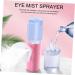 Beaupretty Vaporisateur Oculaire Professionnel Hydratant Portable pour Yeux 1 Ensemble Compacts pour tudiants et Usage Brumisateur Amovible Rose - Buy Online on GoSupps.com