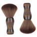 Ipetboom Hair Brush Facial Cleaning Brush Hair Cutting Brush Hair Salon Brush Detail Cleaner Large Neck Duster Brush Hair Salon Neck Duster Clay Flower Accessories Bride Bamboo