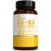 HOWARD & JAMES Vitamin D3 4000iu Plus Vitamin K2 100ug 120 High Strength Vegetarian Tablets