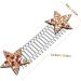 minkissy Invisible Hairpin Hair Finishing Fixer Comb Star Hair Clip Metal Hair Finishing Fixer Hair Clip Pin Wire Hair Comb Star Clips Hair Updo Clip Tools Miss Resin Back of Head 13.50X4.00X0.50CM Yellow - Buy Online on GoSupps.com