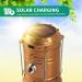 Censinda LED Camping Lantern - Solar & Rechargeable Flashlight, Portable & Collapsible Light for Camping, Hiking, Emergency - Gold (1 Pack) - Buy Online on GoSupps.com