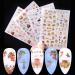 Decor Water Transfer Stickers Nail Art Decoration Flower And Leaf Pattern 3D Nail Art Sticker Nail Decal Stickers Angel Pattern Stickers - Buy Online on GoSupps.com