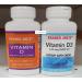 Trader Joe's2 Trader Joe s Vitamin D 25 MCG & Vitamin D3 125 MCG Dietary Supplement (Two Bottles)