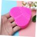 Buy Heart-Shaped Silicone Makeup Applicator - 8X8.5cm Brush Cleaner | International Shipping Available - Buy Online on GoSupps.com