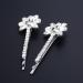 2pcs Bridal Rhinestone Hair Pins - Elegant Hair Clips for Weddings & Special Occasions - Buy Online on GoSupps.com