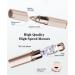 Timpou Facial Hair Remover for Women 2 in 1 Painless Facial Hair Removal Eyebrow Trimmer Rechargeable Electric Portable Face Shaver Eyebrow Lips Body for Women (Rose Gold) - Buy Online on GoSupps.com