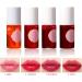 Mini Lip Stain Waterproof Lip Tint 3 in 1 Lip and Cheek Tint Mini Liquid Lipstick Moisturizing and Hydrating for Cheeks and Eyes (Apple 7.1ml) - Buy Online on GoSupps.com