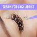 Fiber Tip Lash Tweezers - Professional Eyelash Extension Tool for Precision Work | Purple 90 Degree Volume Tweezers - Buy Online on GoSupps.com