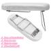 Professional Coldairsoap Nail Pillow Hand Rest & Holder - White Microfiber Leather Arm Stand for Manicure Art DIY at Nail Salons - Buy Online on GoSupps.com