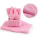 SUPVOX Finger Touch Screen Gloves Gel Heals Dry Skin and Cracked Hands Fingerless Moisturizing Gloves (Pink) - Buy Online on GoSupps.com