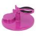 HUSHUI Anti-Spill Nail Polish Holder Gel Nail Accessory Tool Clamp Convenient Nail Polish Bottle Holder for Nail Art (Purple)