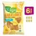 REAL FOOD FROM THE GROUND UP Cauliflower Tortilla Chips - 6 Count 4.5 Oz Bags (Salted) - Healthy Snack Option - Buy Online on GoSupps.com