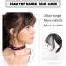 Clip In Bangs Fake Bangs Hair Clip Clip On Bangs Human Hair Air Curtain Bangs For Women Clips Wispy Bangs Hair Extensions Fringe Hairpieces Curved Bangsr - Buy Online on GoSupps.com