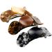 Loneedy Floral Hair Clips for Women | Retro-Classic Large Exquisite Hair Accessories (Black Dark Brown Gold) - Shop Internationally - Buy Online on GoSupps.com