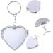 LotCow Portable Heart Shape Folding Mirror - 4Pack Compact Cosmetic Mirror with Keychain - Buy Online on GoSupps.com