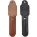 Patikil Leather Razor Protective Cover 2-Pack | Double Edge Razor & Vagina Shaver Protection | Travel-Friendly Black & Brown Case - Buy Online on GoSupps.com