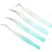 Tweezers Multifunctional Lightweight Compact Widely Applicable Tweezers with Fine Point for Home Use - Buy Online on GoSupps.com