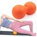 Gleavi 3 STK Peanut Massage Balls - Foot Muscle Roller & Double Lacrosse Massager for Yoga and Recovery - Buy Online on GoSupps.com