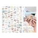 Cute Cinnamoroll Nail Stickers  Cartoon 3D Self-Adhesive Kawaii Anime Nail Sticker for Women Girls Kids Nail Gifts